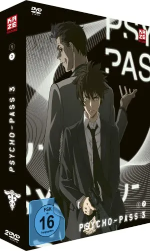 Psycho-Pass - Staffel 3 - Vol.2 - [DVD] - Fesselnde Anime-Serie, Freigegeben ab 16 Jahren, ideal für Fans von spannenden Thrillern und dystopischen Geschichten