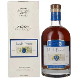 Saint Aubin Isle de France Cuvée Spéciale Rhum Royal 40% Vol. 0,7l Geschenkbox