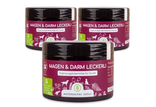Verdauungs-Snack für Hunde | Leckerli mit präbiotischer Hefe - Natürliche Leckerlis zur Unterstützung einer ausgewogenen Darmflora. Ideal für ernährungssensible Hunde, ohne Getreide und Zucker – perfekt als gesunde Belohnung oder Ergänzung zur täglichen Ration.