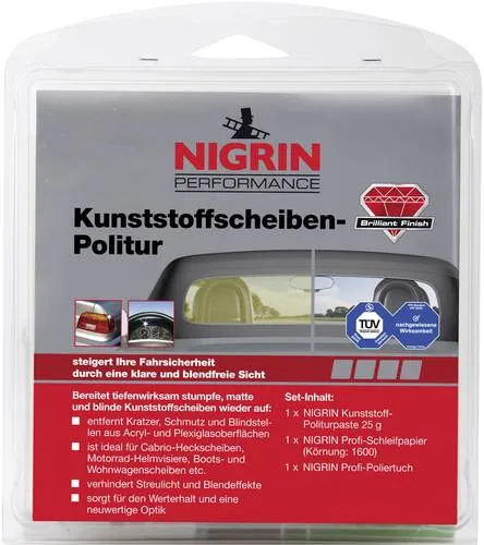 Produktbild Nigrin 73914 PERFORMANCE Kunststoffscheibenpolitur