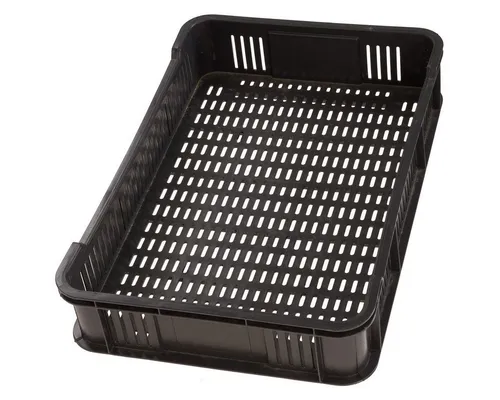 HaGa Kiste Lagerkiste 59x39,5x11 cm Obst- und Gemüsekasten stapelbar 10kg in