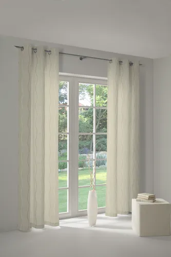 Wirth Vorhang Sepino, Ösen (1 St), blickdicht, Jacquard
