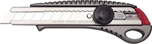 NT Cutter L-550GP Aluminium-Gehäuse 18 mm anthrazit