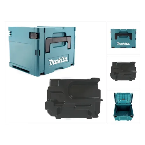 Makita Makpac 4 mit Einlage für Bohrhammer DHR/BHR 243 - Praktischer Werkzeugkoffer aus robustem Kunststoff mit passgenauer Einlage für Ihren Bohrhammer. Ideal für den sicheren Transport und die Aufbewahrung Ihrer Werkzeuge.
