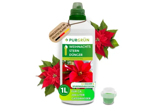 Purgrün Weihnachtsstern Dünger 1L von Purgrün