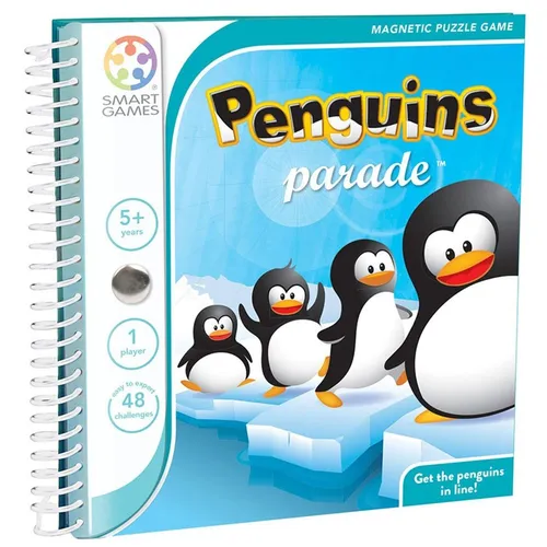 SmartGames Penguins Parade Magnetisches Reisespiel Für Kinder