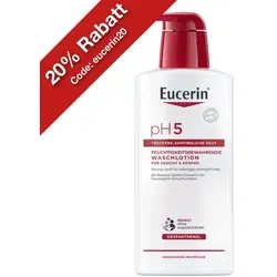 Eucerin pH5 Waschemulsion für trockene und empfindliche Haut 400 ml