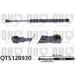 QUINTON HAZELL QTS128930 Gasfeder Heckklappendämpfer für SEAT Cordoba Limousine (6L2) 287mm