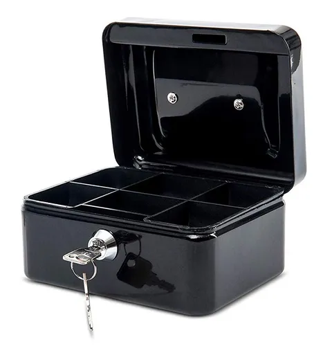 MAUL Geldkassette schwarz Maße: (B)152 x (T)125 x (H)81 mm in schwarz von Maul