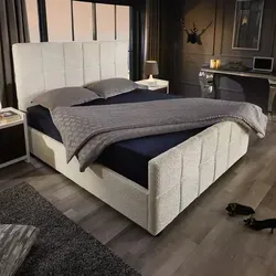 Riess-Ambiente Boxbett PRESTIGE 180x200cm – Elegantes Bouclé-Bett mit Stauraum - Das Boxbett PRESTIGE vereint modernes Design mit praktischem Stauraum. Der weiche Bouclé-Stoff in Creme sorgt für eine stilvolle Atmosphäre und der Hebemechanismus ermöglicht einfachen Zugang zum Stauraum.