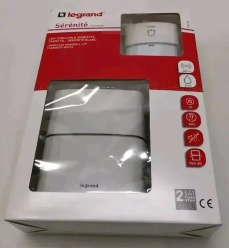 Legrand Funkklingel-Set Premium mit MP3-Funktion