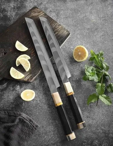 Sakimaru Yanagiba 10 Zoll Damastmesser