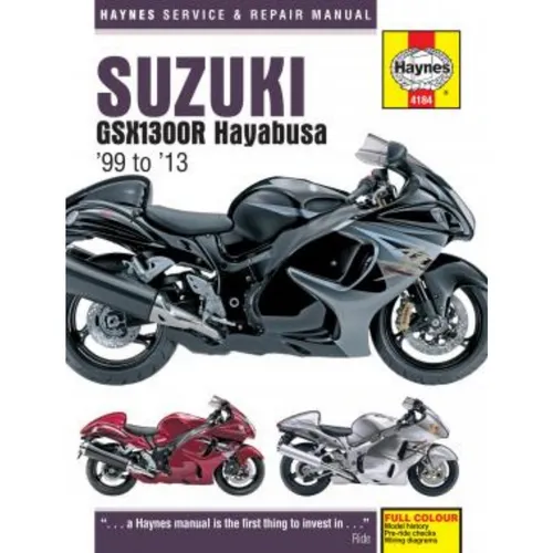 Suzuki GSX 1300R Hayabusa (99-13) Reparaturanleitung