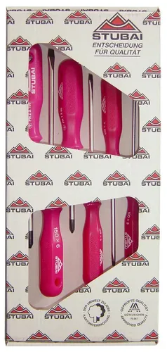 Stubai Schraubendreher Set Schraubenzieher 6-teile Schrauben-Dreher 1051 Aktion