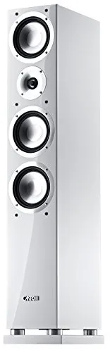 Canton 02890 Chrono 508.2 DC Standlautsprecher weiß - Hochwertiger Standlautsprecher mit DC-Technologie für klaren Klang, ideal für Musikliebhaber und Heimkinosysteme.