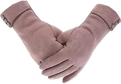 ehsbuy Outrip Womens Lady Winter Warme Handschuhe Touchscreen-Telefon Winddicht gefütterte dicke Handschuhe