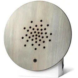 Relaxound Oceanbox Vintage Raumklang - Stylischer Raumklang in Grau aus hochwertigem Kunststoff, ideal für entspannende Klänge in jedem Raum.