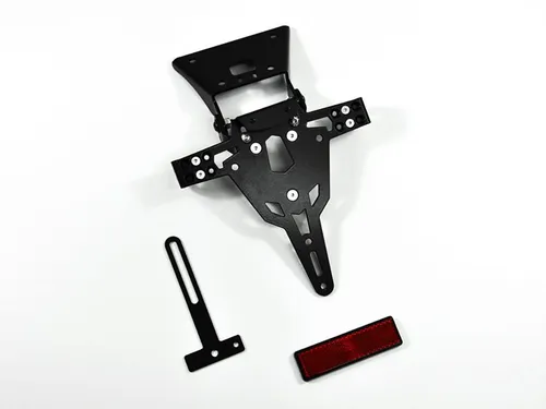 ZIEGER Kennzeichenhalter Pro Kennzeichenhalter kompatibel mit Kawasaki Ninja 300 BJ 2013-16 Sch