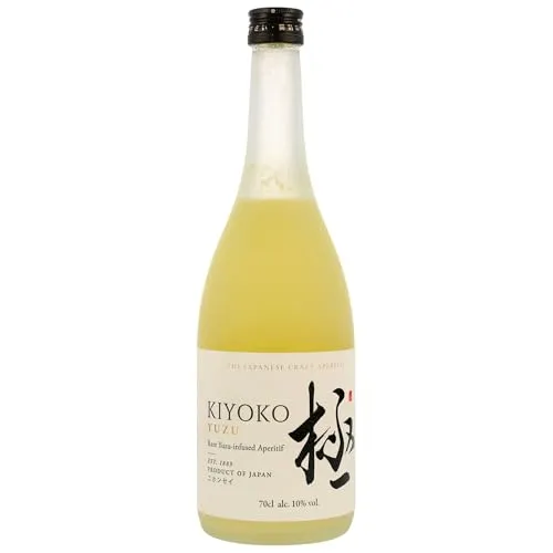 Kiyoko Yuzu Aperitif | Spritziger Genuss aus Japan | 10% vol. | 700ml