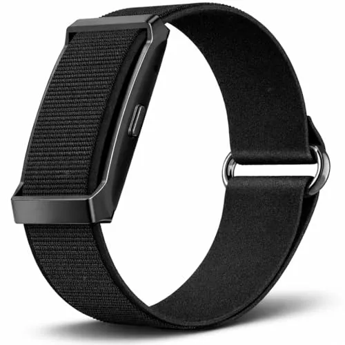 Duckdik Fitness Armband ohne Display – Aktivitätstracker Damen Herren mit integriertem GPS, Pulsmesser, Akku +1 Monat Laufzeit, SPO₂, Schrittzähler, Schlafmonitor, Whatsapp Benachrichtigungen, 2 Armbä