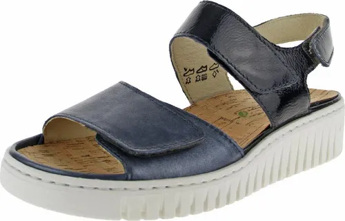 Waldläufer H-Willow Outdoorsandale 39 EU - Wanderschuhe, bequeme und leichte Sandale mit Klettverschluss und Kork-Innensohle für optimalen Tragekomfort bei Outdoor-Aktivitäten.