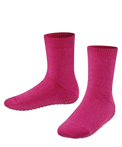 FALKE Unisex Kinder Stoppersocken Catspads K HP Baumwolle Wolle rutschhemmende Noppen 1 Paar, Rosa (Fuchsia 8552), 39-42