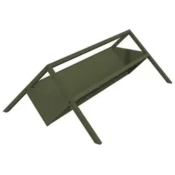 vidaXL Futtertröge für Nutztiere – Olive Grün 111 x 76 x 38 cm