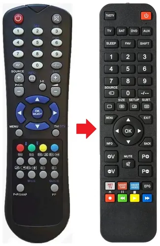 Fernbedienung passend für MEDION MD30404 | MD30413 | MD30429