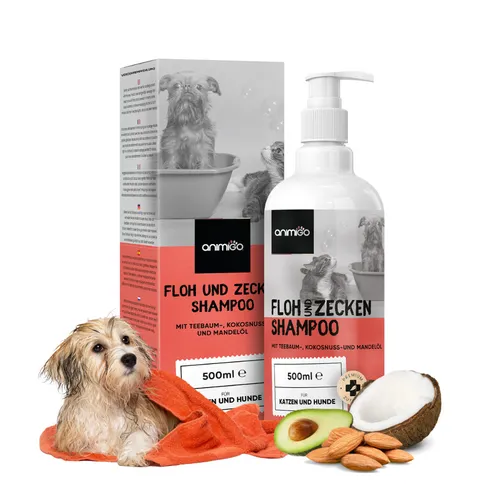 Floh & Zeckenschutz 500ml Hundeshampoo