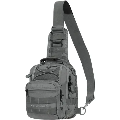 Pentagon UCB 2.0 Universal Brusttasche Airsoft Jagd Camping Schulter Wolf Grey
