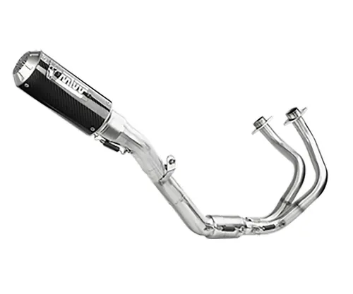 Komplette Auspuff Mivv MK3 Kohlenstoff fur KAWASAKI Z650 2024