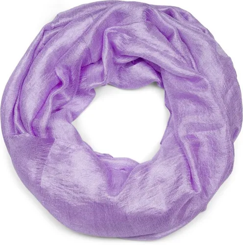 styleBREAKER Loop Seidiger Einfarbiger Loop, (1-St) in lila von styleBREAKER