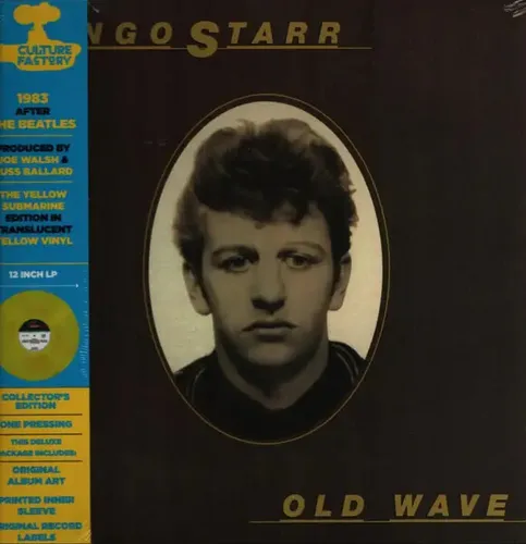 LP Ringo Starr Old Wave TRANSLUSCENT YELLOW VINYL NEW OVP Culture Factory U