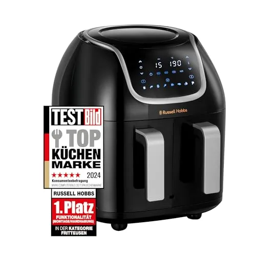 Produktbild Russell Hobbs Heißluftfritteuse Doppelkammer