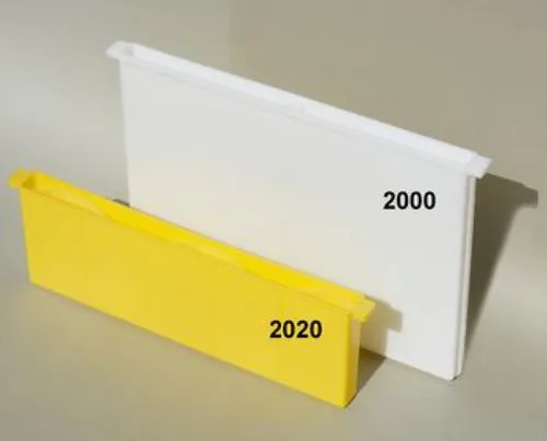 Futtertasche Kunststof Dadant Brutraum Innerem Netz Inhalt 2,6Liter Bienenfutter