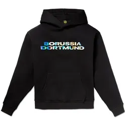 Borussia Dortmund Hologram-Logo Hoodie, Schwarz, Gr. L
