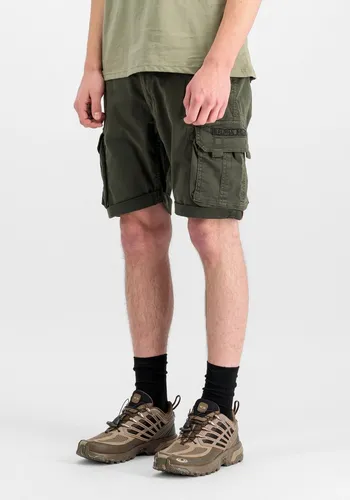 Alpha Industries Herren Shorts Crew Short - Herren-Shorts in Slim Fit, aus 98% Baumwolle für hohen Tragekomfort, ideal für Freizeitaktivitäten und stylische Outfits.