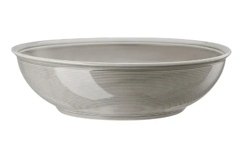 Rosenthal Trend Colour Schüssel Moon Grey Ø 32 cm - Schüssel aus hochwertigem Porzellan, mikrowellensicher und spülmaschinenfest – ideal für stilvolle Tischdekoration und vielseitige Anwendungen.