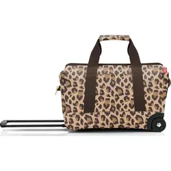 Reisenthel Allrounder Trolley - 30L Reisetasche mit Rollen - Koffer aus recyceltem Polyester, ideal als Handgepäck für Flugreisen. Mit 2 leicht laufenden Rollen und 6 Innenfächern für optimale Organisation.