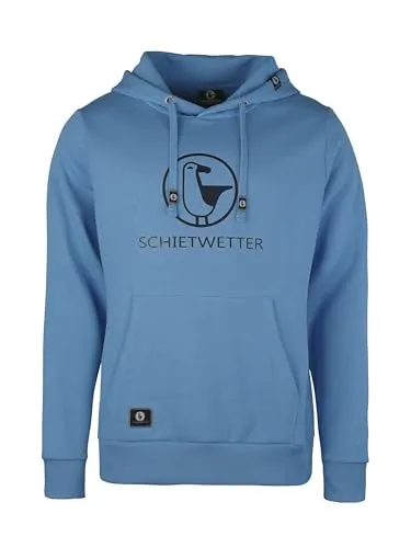 SCHIETWETTER Damen Kapuzenpullover, Hoodie, Sweater, Frauen Oberteile, Sweatshirt, Bedruckt Jeans 46