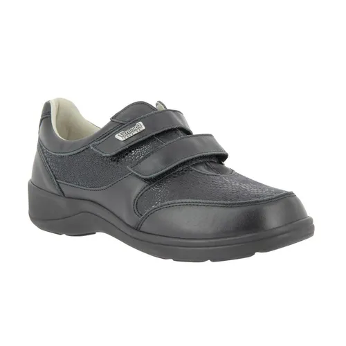 Varomed Madrid Klettschuh Weite H 1/2 - Komfort für besondere Bedürfnisse - Der Varomed Madrid Klettschuh bietet hervorragenden Komfort für kräftige Füße. Mit Stretch-Obermaterial und optimaler Weitenregulierung durch zwei Klettverschlüsse ist er ideal für den täglichen Einsatz.