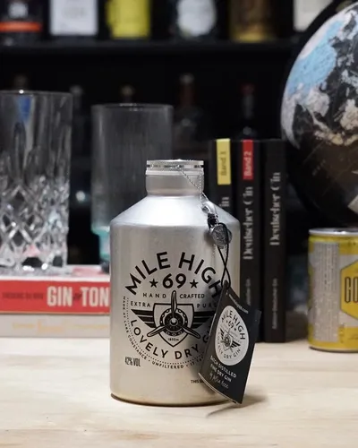 Mile High 69 Dry Gin Deutscher Gin Regional OVP.