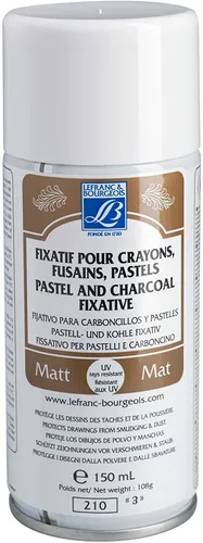 Lefranc Bourgeois 300224 - Pastell-Und Kohlefixativ 150 Ml