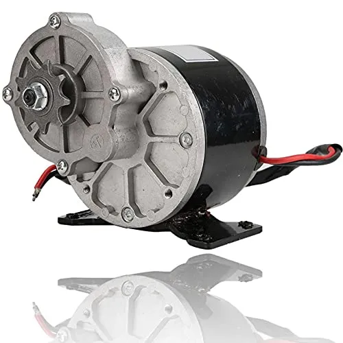 12V 250W Untersetzungs-Elektromotor für E-Bikes und Roller - Hochwertiger 12V DC-Getriebemotor mit 250W Leistung, ideal für den Bau von Elektrofahrzeugen wie E-Bikes und Motorrollern. Robuste Bauweise für langlebigen Einsatz.