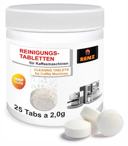 Reinigungstabletten 2g für Krups Melitta Siemens Jura Kaffeevollautomat 25