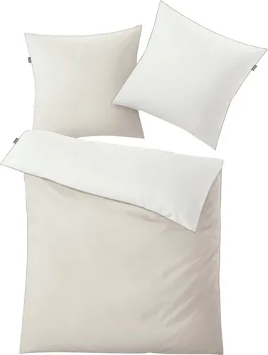 Kleine Wolke Bettwäsche Linda, Mako-Satin 2-teilig - Bettwäsche in elegantem Design, aus 100% Baumwolle, pflegeleicht und OEKO-TEX® zertifiziert. Ideal für einen stilvollen Schlafkomfort.