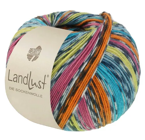 LANA GROSSA LANDLUST DIE SOCKENWOLLE Häkelwolle, 420 m (4-fach Sockenwolle von Lana Grossa und Landlust), 100 g