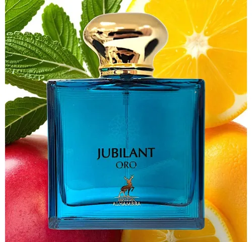 Maison Alhambra Jubilant Oro EDP 100ml - Eleganter Duft für Damen mit floralen und fruchtigen Noten, ideal für besondere Anlässe. Verleihen Sie Ihrem Auftritt eine luxuriöse Note.