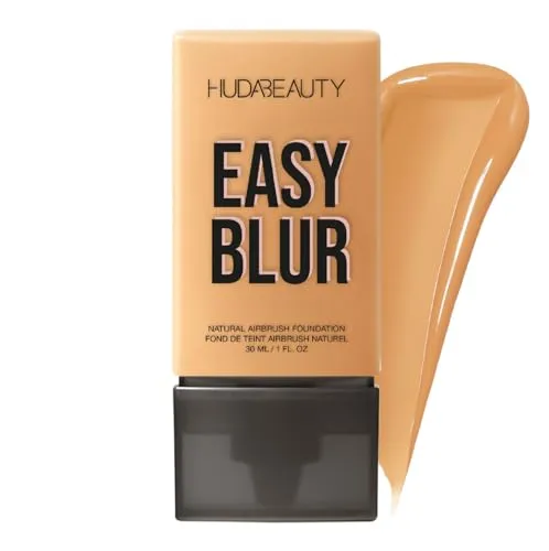Huda Beauty - Easy Blur Natural Airbrush Foundation - Für Eine Filter-finish Base - easy Blur Foundation Dulce De Leche 350g 30 ml