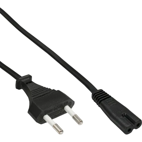 InLine Netzkabel, Netzstecker auf Euro 8 Buchse, 2m